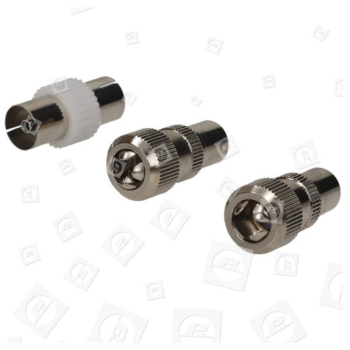 Kit De Conector Y Clavija Coaxial Wellco