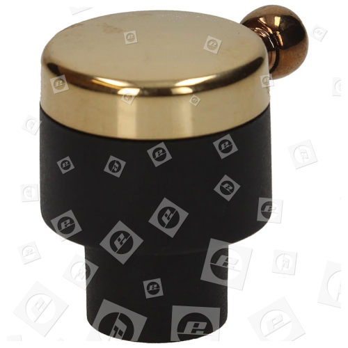 Rangemaster Kochfeld-/Grill Bedienknopf - Gold / Schwarz 