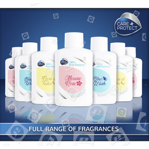 Parfum Concentré Pour La Lessive "100% Pure Essence " - Mousse Rose (Soin Du Linge Et Nettoyage) Care+Protect