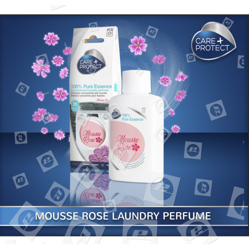 Parfum Concentré Pour La Lessive "100% Pure Essence " - Mousse Rose (Soin Du Linge Et Nettoyage) Care+Protect