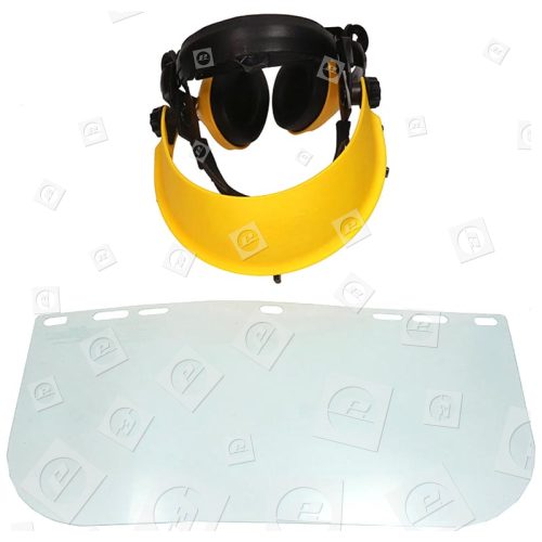 Universal Powered By McCulloch PRO004 Polycarb Visor / Ear Protectors
