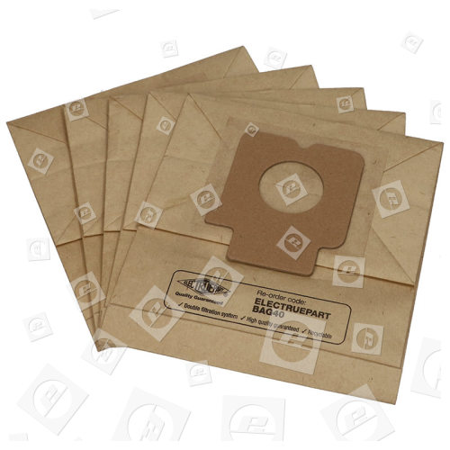 Nilfisk Electruepart BAG40 Panasonic C2E Vacuum Dust Bags - Pack Of 5