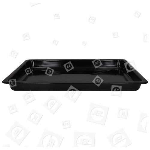 Bandeja Esmaltada De Grill - Negro - 462X372mm X 37mm De Profundidad - Cookshop Beko