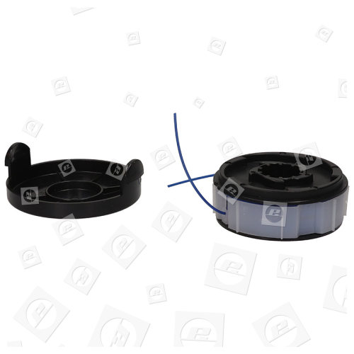 Carrete Y Línea De Con Cubierta Cortabordes - Para Modelos Ryobi: RLT 4027, RLT 5027, RLT 5030S, RLT 5030SG, RLT 6030 Parkside