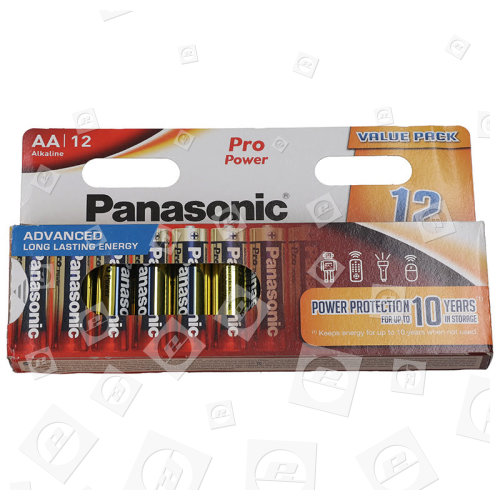 Piles Alcalines" Puissance Pro" LR6 AA Panasonic