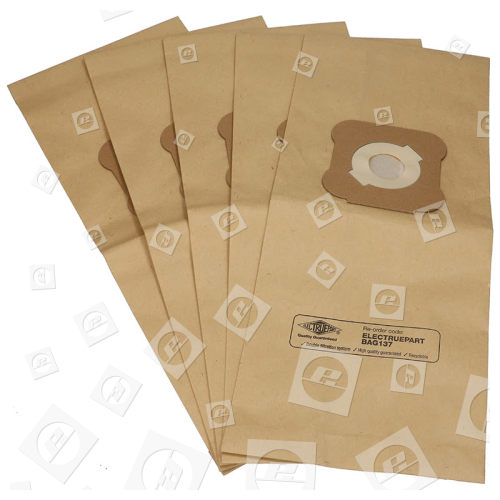 Electruepart BAG137 Compatible Kirby Vacuum Cleaner Dust Bags - Pack Of 5