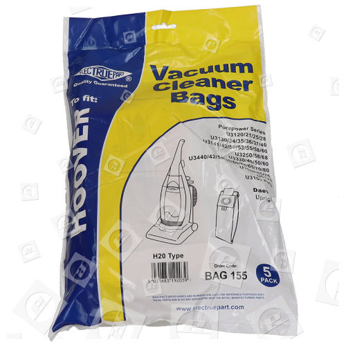 Bolsa De Aspiradora - H20 (Pack De 5) - BAG155