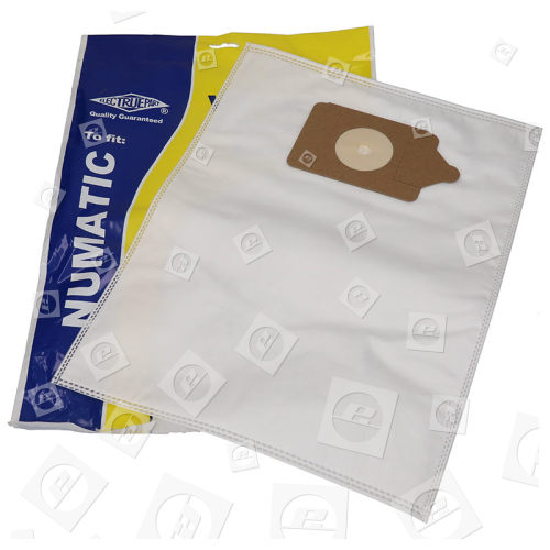 Numatic Kompatible NVM-1CH Filter-Flo Synthetische Staubsaugerbeutel (10erPack) - BAG278