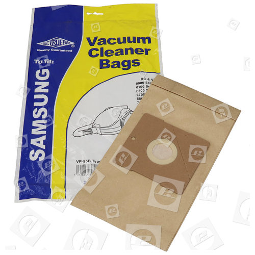 Micromaxx VP95B Staubsaugerbeutel (5er Packung) - BAG186