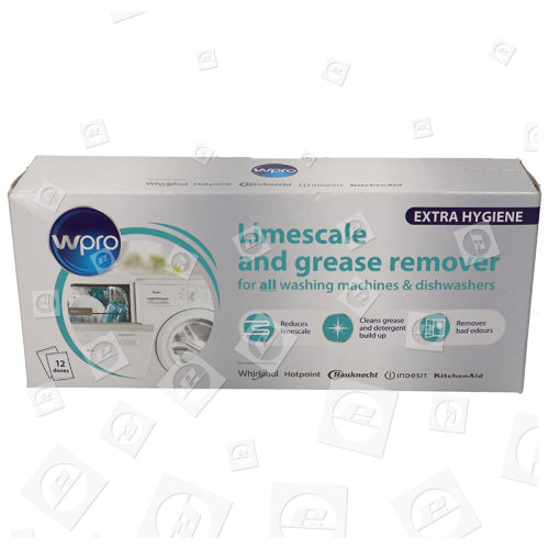 Detartrant Wpro X12 Référence : 484000008801 Pour Lave Linge W-pro :  : Gros électroménager