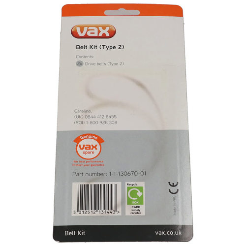 Vax Antriebsriemen (Typ 2)