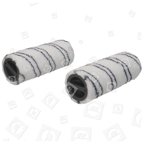 Set De Rodillos De Microfibra De Aspiradora De Escoba - Pack De 2 Karcher