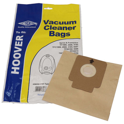 High Quality Compatible Replacement BAG266 H58/H63/H64 Vacuum Dust Bags - Pack Of 5