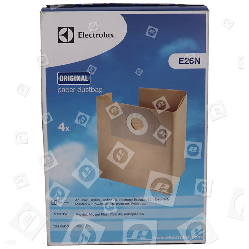 Electrolux Group E26N Papierbeutel (4er Pack)