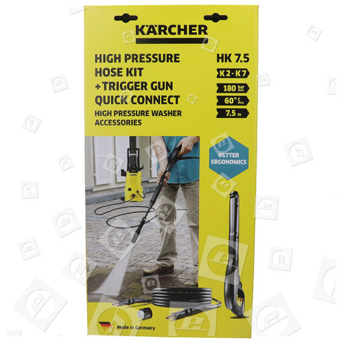 Karcher K550M 7,5m Hochdruckschlauch- & Pistolenset Quick Connect