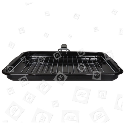 Belling Backofen-Grillpfanne Kpl. : 387x300mm