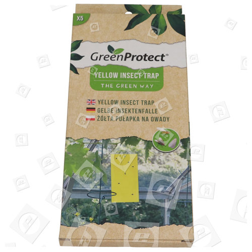 Trappola Gialla Per Insetti - Confezione Da 5 Green Protect