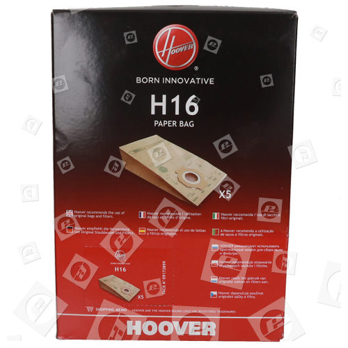 H16 Sacchetto Di Carta Hoover