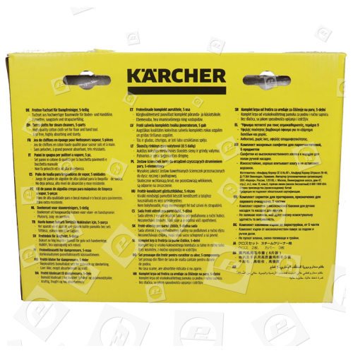 Karcher SC5.800C Dampfreiniger-Baumwoll-Tuchset