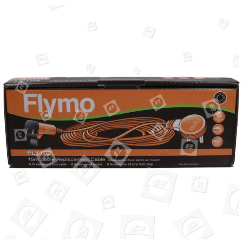 Câble D'alimentation De Remplacement - 15M - Prise Anglaise Flymo