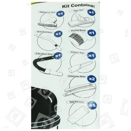 Kit Di Utensili Compatibili Per Aspirapolvere - 32 Mm Numatic