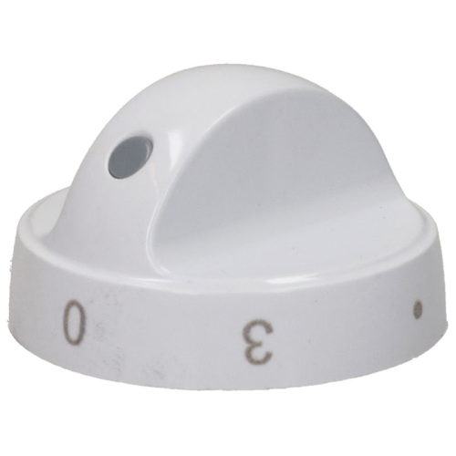 Amica Compatible Oven Knob - White