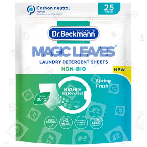 Magic Leaves Non-Bio Laundry Detergent Sheets - 25 Sheets Dr.Beckmann