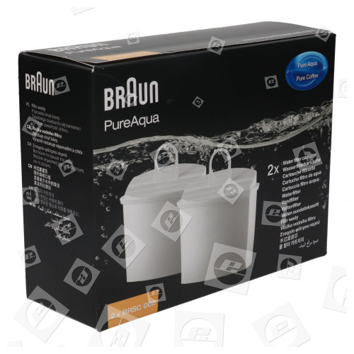 Cartuccia Filtrante Per Acqua KWF2(confezione Da 2) Braun