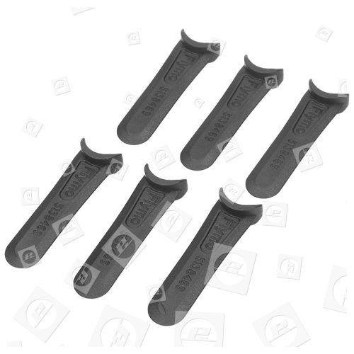 Cuchillas Plásticas De Cortacésped - FLY014 - Pack De 6 - Para Modelos Hovervac 28, Hovervac 2800 (HV2800), Hovervac 30 (2006-), Hovervac Dual Handle, Hover Vac 280 (HV280), Microlite, Minimo (2002-), Mow N Vac 28 Flymo