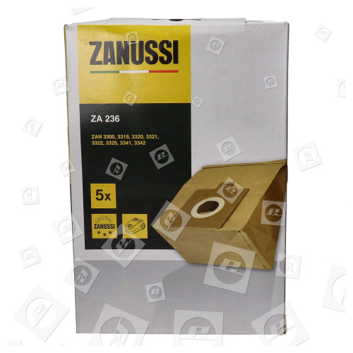 Zanussi-Electrolux ZA236 Papierbeutel (5er Pack)