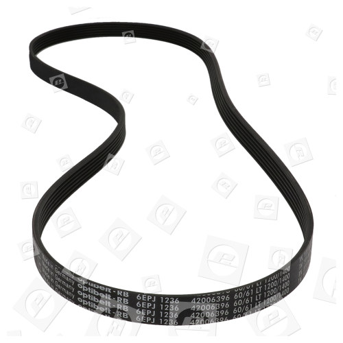 Washing Machine Poly-Vee Drive Belt - 1236J6