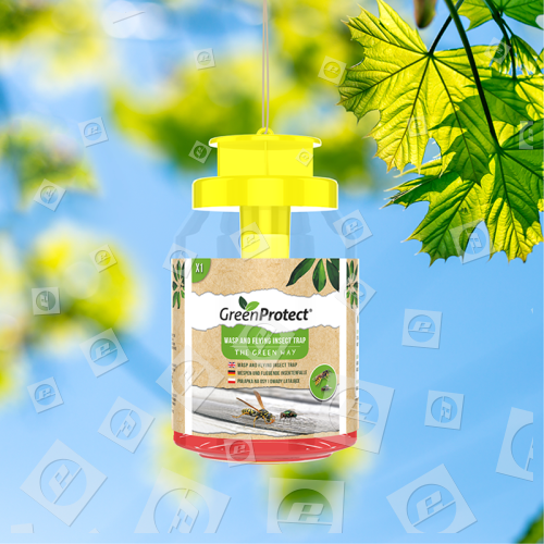 Ricarica Della Trappola Per Vespe E Insetti Volanti - 500 Ml Green Protect