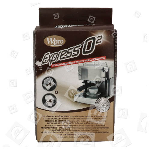 Kit Descalcificador Y Desengrasante: Máquina De Café / Espresso Wpro