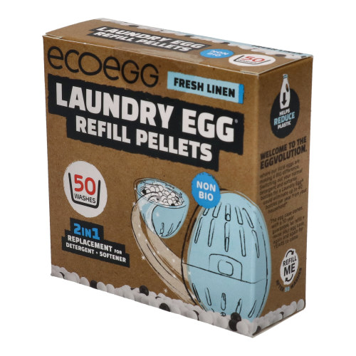 Ecoegg Ecoegg Washing Machine Fresh Linen Laundry Egg Refill Pellets - 50 Washes