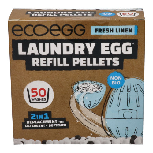 Ecoegg Ecoegg Washing Machine Fresh Linen Laundry Egg Refill Pellets - 50 Washes