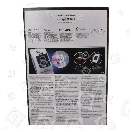 Electrolux Group Vacuum Cleaner Paper Dust Bag GR201