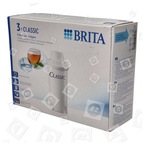 Cartouches Filtres À Eau Classic - Lot De 3 - Brita