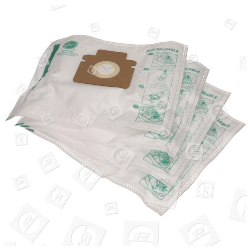 Hoover Vacuum Cleaner H-Power 300 H90 EPA Dust Bag - Pack Of 4