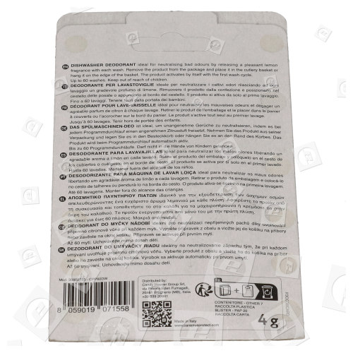 Care+Protect Fresh Essence Dishwasher Deodoriser