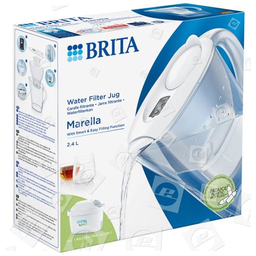 Brita Marella Cool White Water Filter Jug - 2.4L