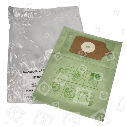 Compatible Numatic (Henry) NVM-1CH Paper Vacuum Bags - Pack Of 10
