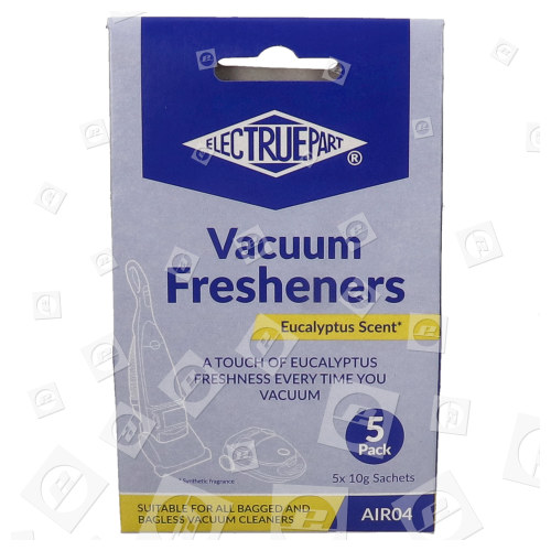 Universal Vacuum Cleaner Air Freshener - Eucalyptus (Pack Of 5)