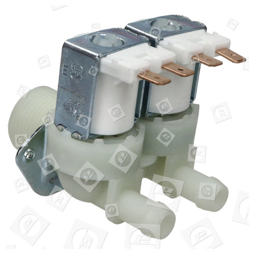 Washing Machine 180deg. Double Inlet Solenoid Valve