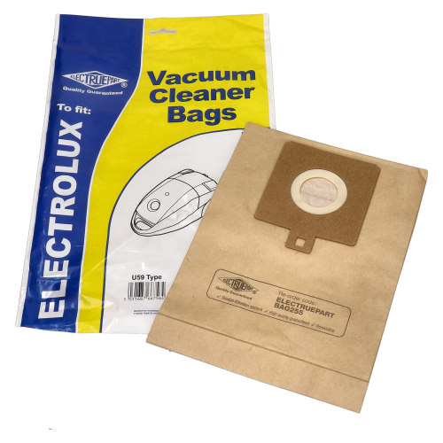 Electrolux Electruepart BAG255 Compatible U59 Vacuum Cleaner Dust Bags - Pack Of 5