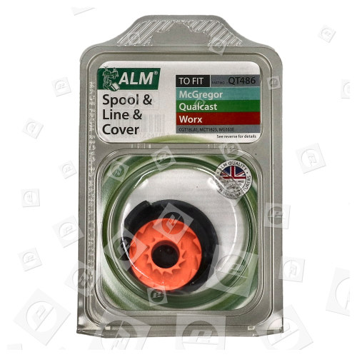 Grass Trimmer QT486 Spool & Line Assembly