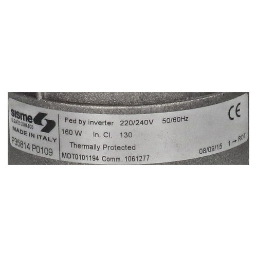 Asko Cooker Hood Motor 230V Ac 160W