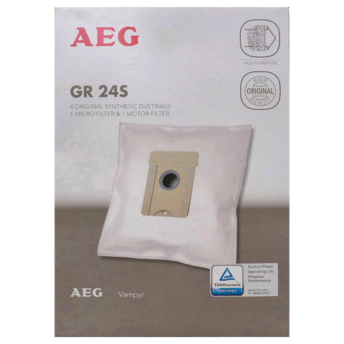 Electrolux Group Grobe 24 & GR24S Staubsaugerbeutel (4er Pack)
