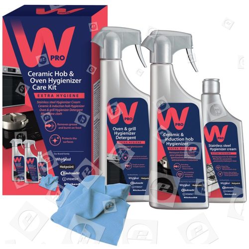 Wpro Ceramic Hob & Oven Cleaning Care Kit