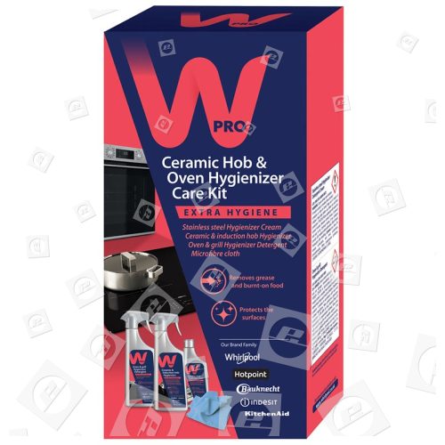Wpro Ceramic Hob & Oven Cleaning Care Kit