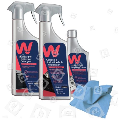 Wpro Ceramic Hob & Oven Cleaning Care Kit